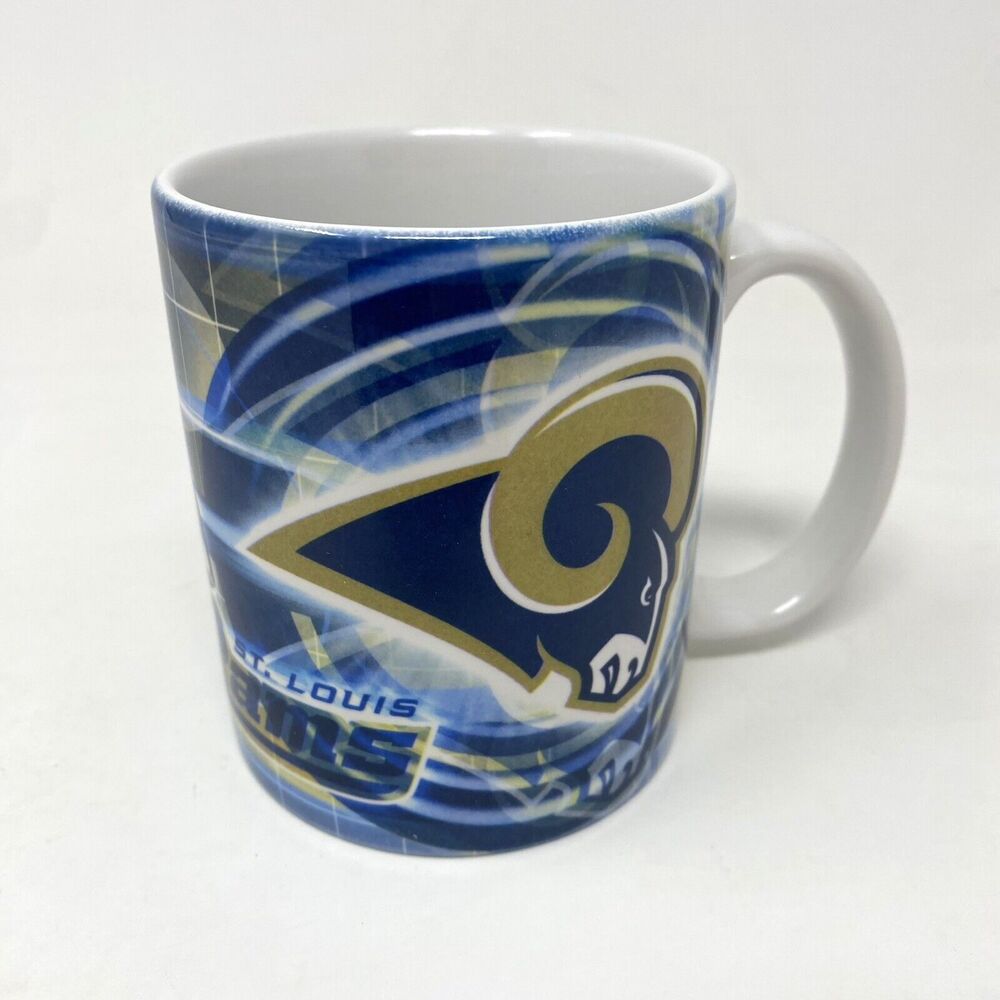 St. Louis Rams Coffee Cup Mug Los Angeles LA Rams NFL Vintage